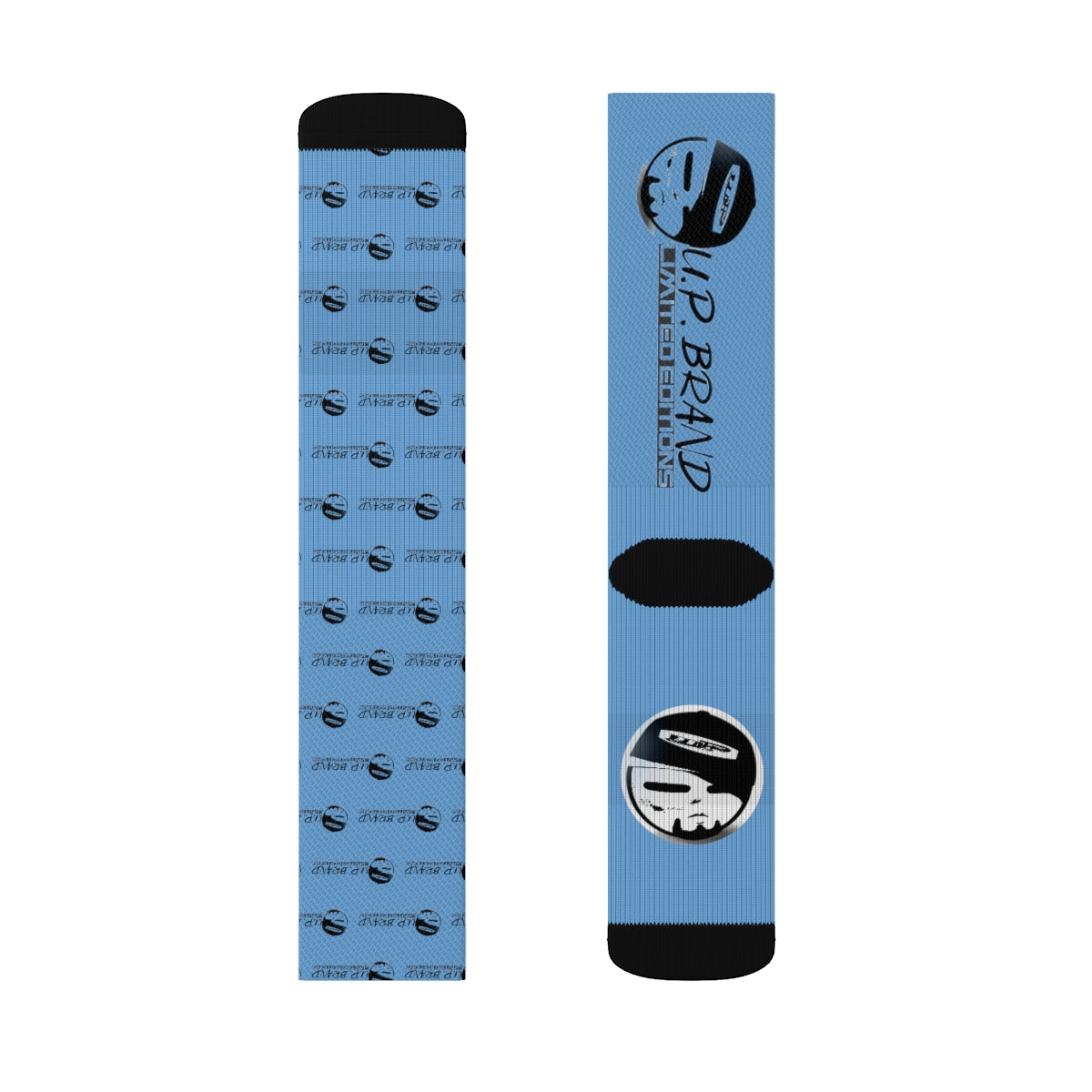 Light Blue U.P. Brand Limited  Editions Socks