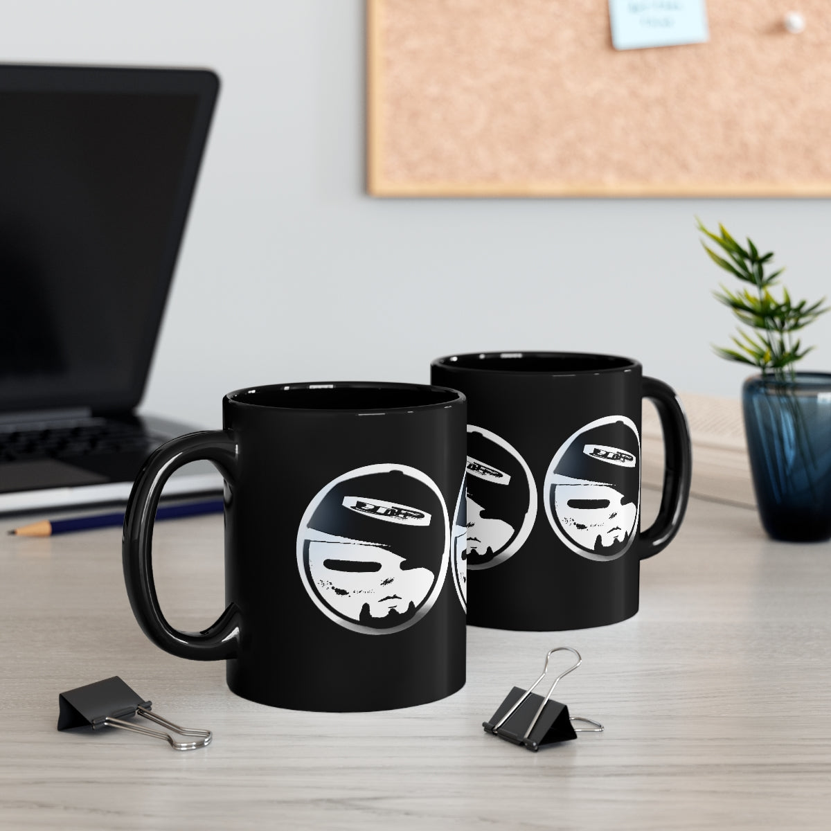 11oz Black Mug