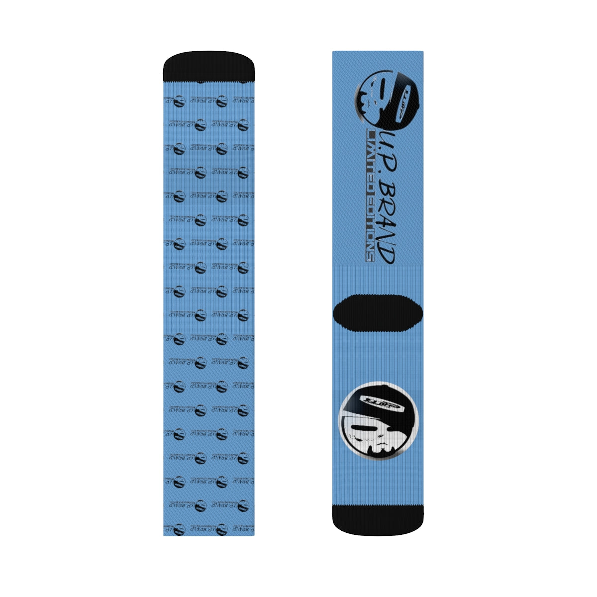 Light Blue U.P. Brand Limited  Editions Socks